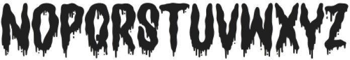 Ghoulies Blood otf (400) Font UPPERCASE