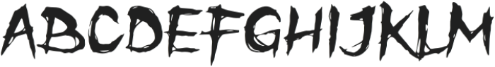 Ghoulster otf (400) Font UPPERCASE