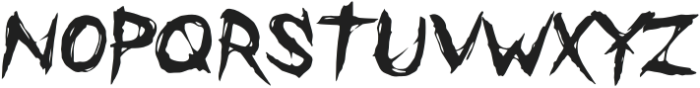 Ghoulster otf (400) Font UPPERCASE