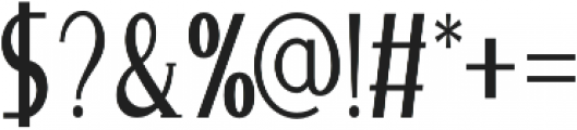 Ghouta Serif Regular otf (400) Font OTHER CHARS