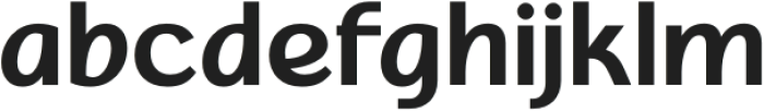 Ghowing Regular otf (400) Font LOWERCASE