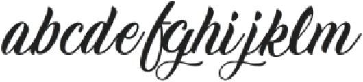 Ghuliyat Regular otf (400) Font LOWERCASE