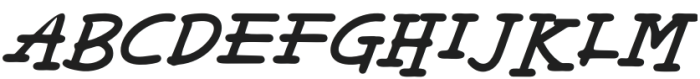 Ghuyone Regular otf (400) Font UPPERCASE