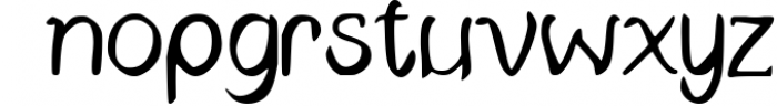 Ghostly Halloween Font Font LOWERCASE