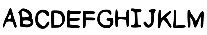GHR JapaLish Regular Font UPPERCASE