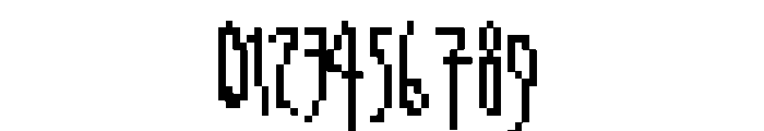 GhastlyPixe Font OTHER CHARS