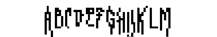 GhastlyPixe FONT