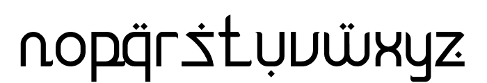 Ghazali PERSONAL USE ONLY! Font LOWERCASE