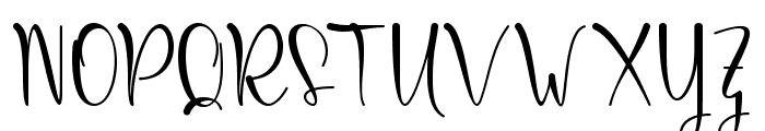 Ghilby-PERSONAL USE Font UPPERCASE