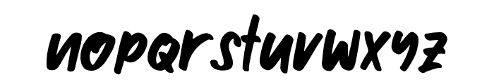 Ghosiedemo Font LOWERCASE