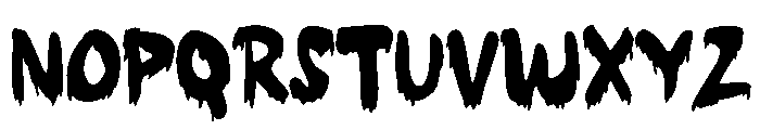 Ghosilla Font LOWERCASE