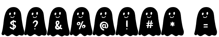 Ghost Bois Friendly Solid Font OTHER CHARS