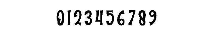 Ghost Festival1 Font OTHER CHARS
