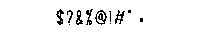 Ghost Festival1 Font OTHER CHARS
