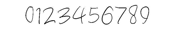 Ghost Hand Font OTHER CHARS