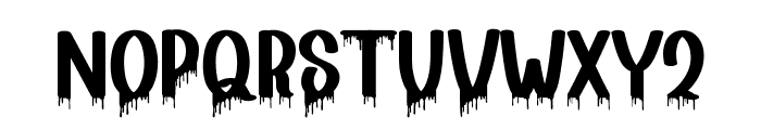 Ghost Hunter Font LOWERCASE