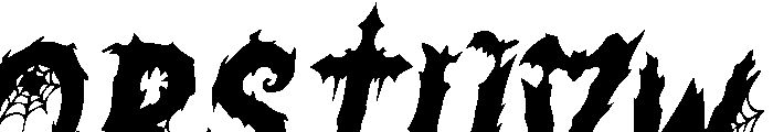 Ghost Mortar Italic Demo Italic Font UPPERCASE