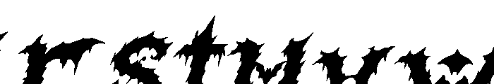 Ghost Mortar Italic Demo Italic Font LOWERCASE