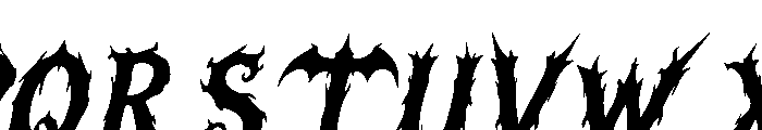 Ghost Ritual Font UPPERCASE