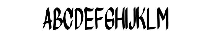 GhostScepter-Regular Font UPPERCASE
