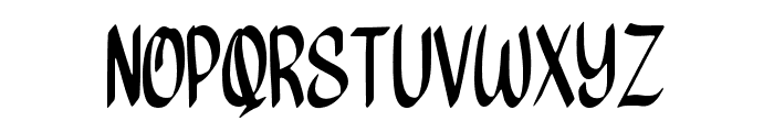 GhostScepter-Regular Font UPPERCASE