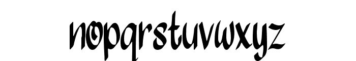 GhostScepter-Regular Font LOWERCASE