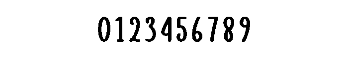 Ghosted Font OTHER CHARS