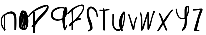 Ghostginger Font LOWERCASE