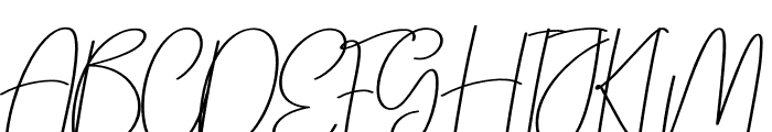 Ghostlike Font UPPERCASE
