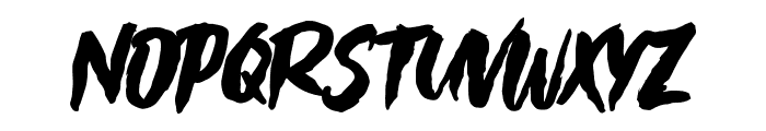 Ghostphobia Font UPPERCASE