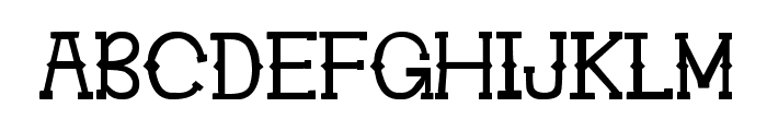 Ghosttown BC Font LOWERCASE