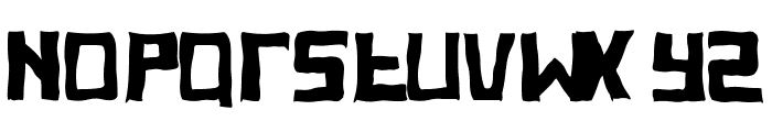 Ghoul Font LOWERCASE