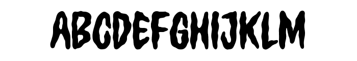 Ghoulies Font LOWERCASE