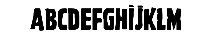 Ghoulish Intent Font LOWERCASE