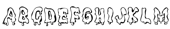 Ghouly Caps Font UPPERCASE