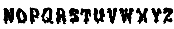 Ghouly Solid Font UPPERCASE