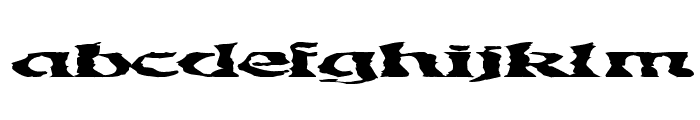 GhoulyBooly Font LOWERCASE