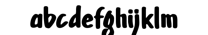 GhoustSolid Font LOWERCASE
