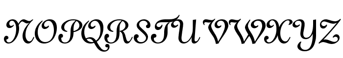 Ghandi Condensed Bold Font UPPERCASE