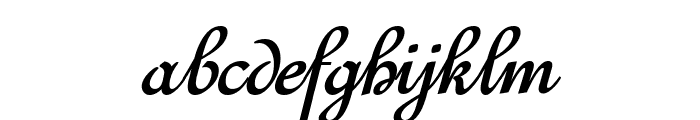 Ghandi Condensed BoldItalic Font LOWERCASE