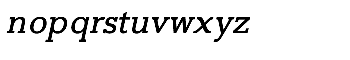GHE Arpi Medium Italic Font LOWERCASE
