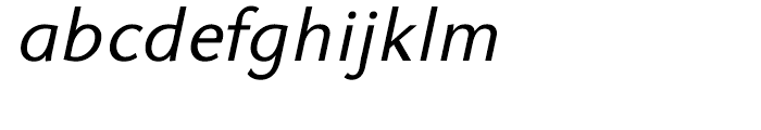 GHE Arpi Sans Italic Font LOWERCASE