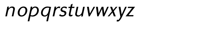 GHE Arpi Sans Italic Font LOWERCASE