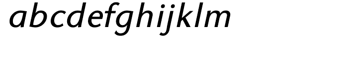 GHE Arpi Sans Medium Italic Font LOWERCASE