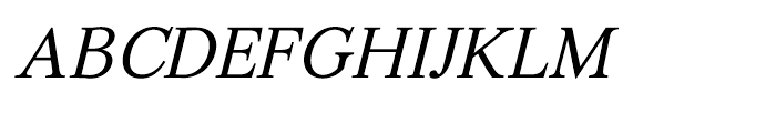 GHEA Aragast Italic Font UPPERCASE