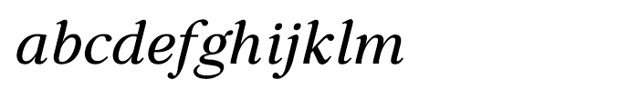 GHEA Aragast Medium Italic Font LOWERCASE