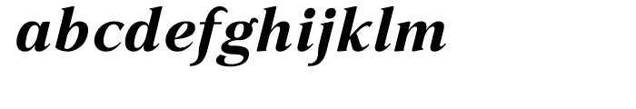 GHEA Hayk Davtyan Bold Italic Font LOWERCASE