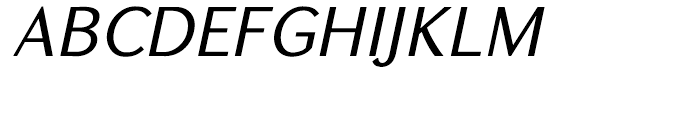 GHEA Tigran Italic Font UPPERCASE