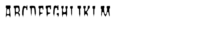 Ghost Town Undertaker Font UPPERCASE