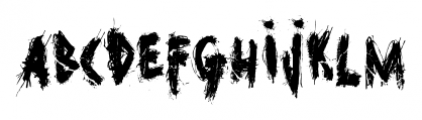 Ghost Reverie Regular Font LOWERCASE